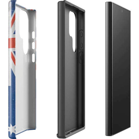 Australia Flag Distressed Galaxy S25 Ultra Impact Case
